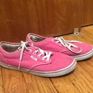 Hot Pink Vans Sneakers